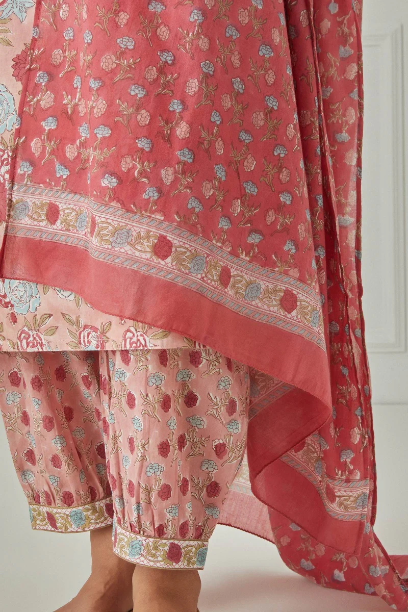 Gulbarg Meera Sanganeri Dupatta - Image 4