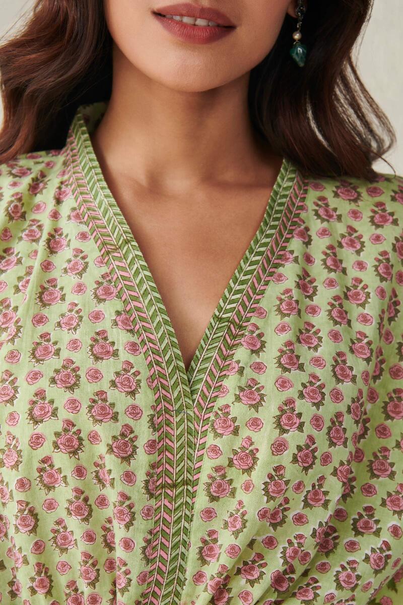 Gulbarg Mehr Sanganeri Kaftan - Image 2