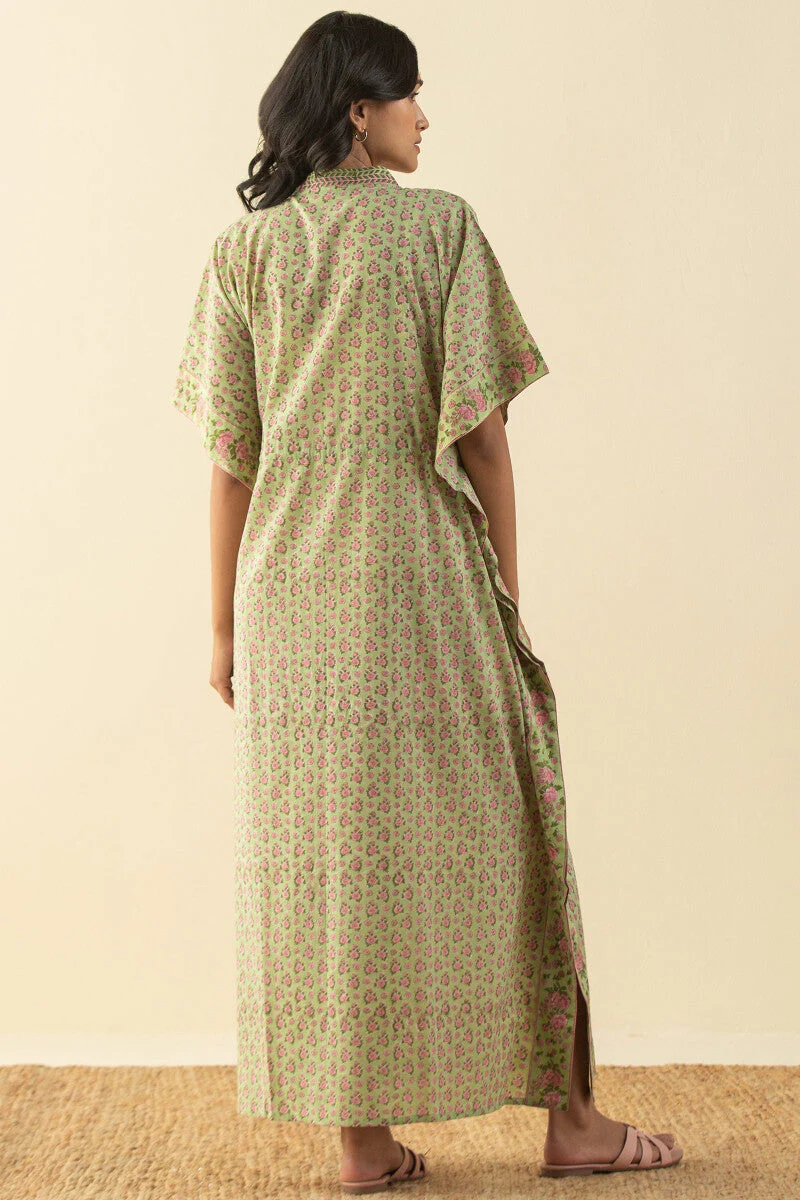 Gulbarg Mehr Sanganeri Kaftan - Image 5