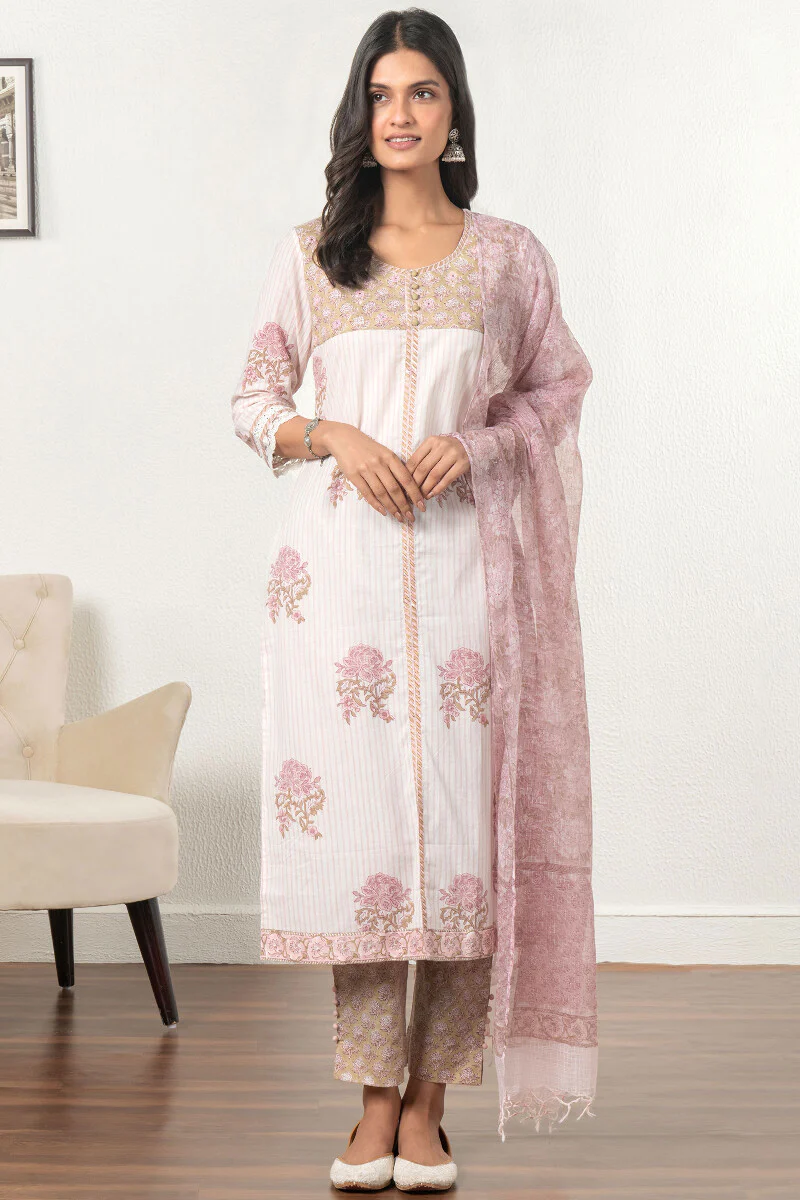 Gulbarg Mihira Sanganeri Kurta - Image 5