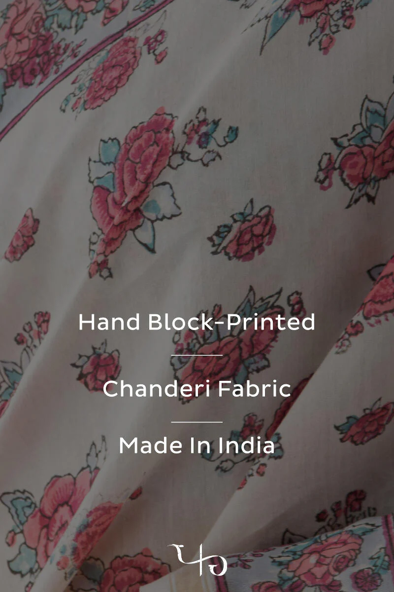 Gulbarg Nazmiya Chanderi Saree - Image 7
