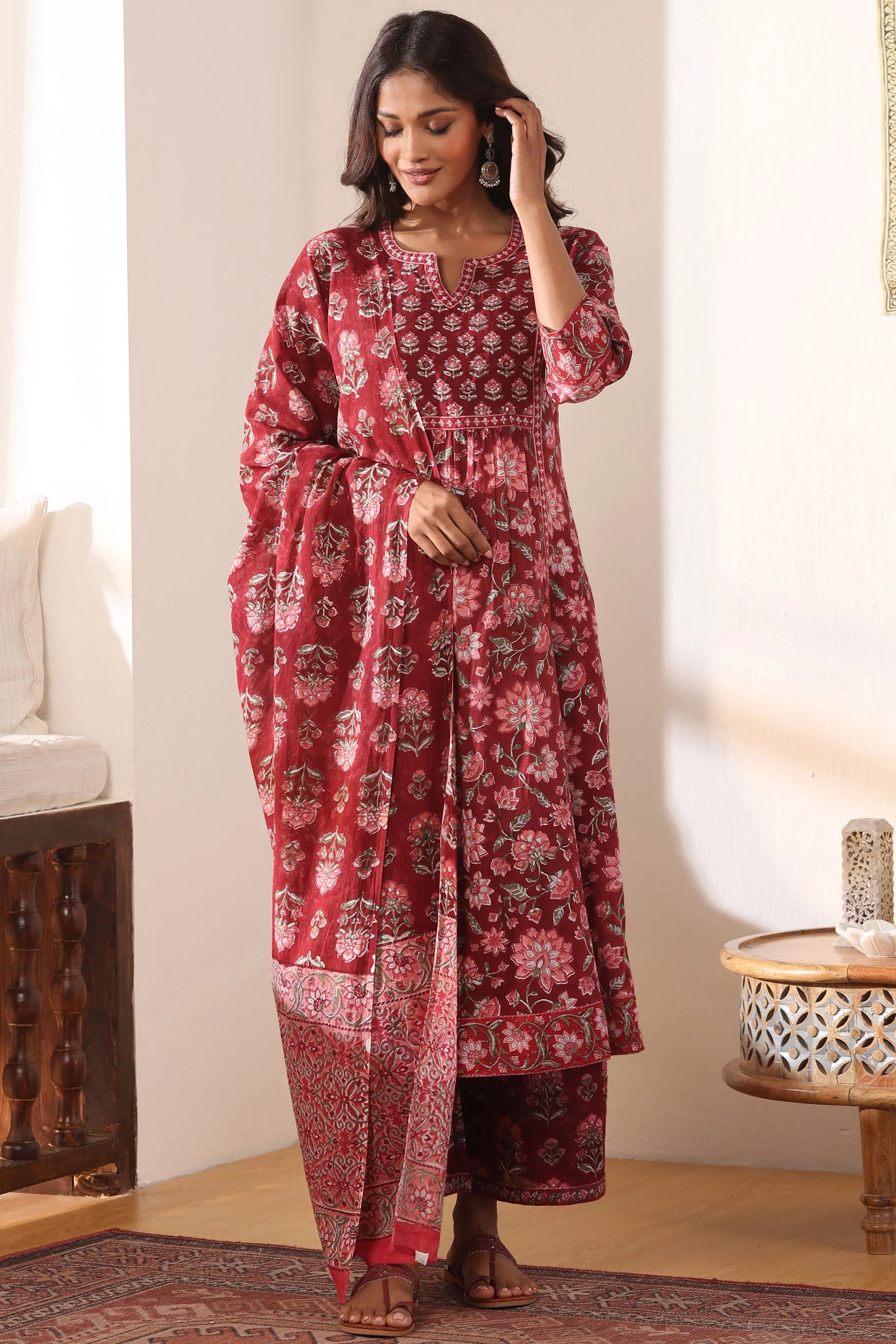 Gulbarg Nida Sanganeri Kurta - Image 6