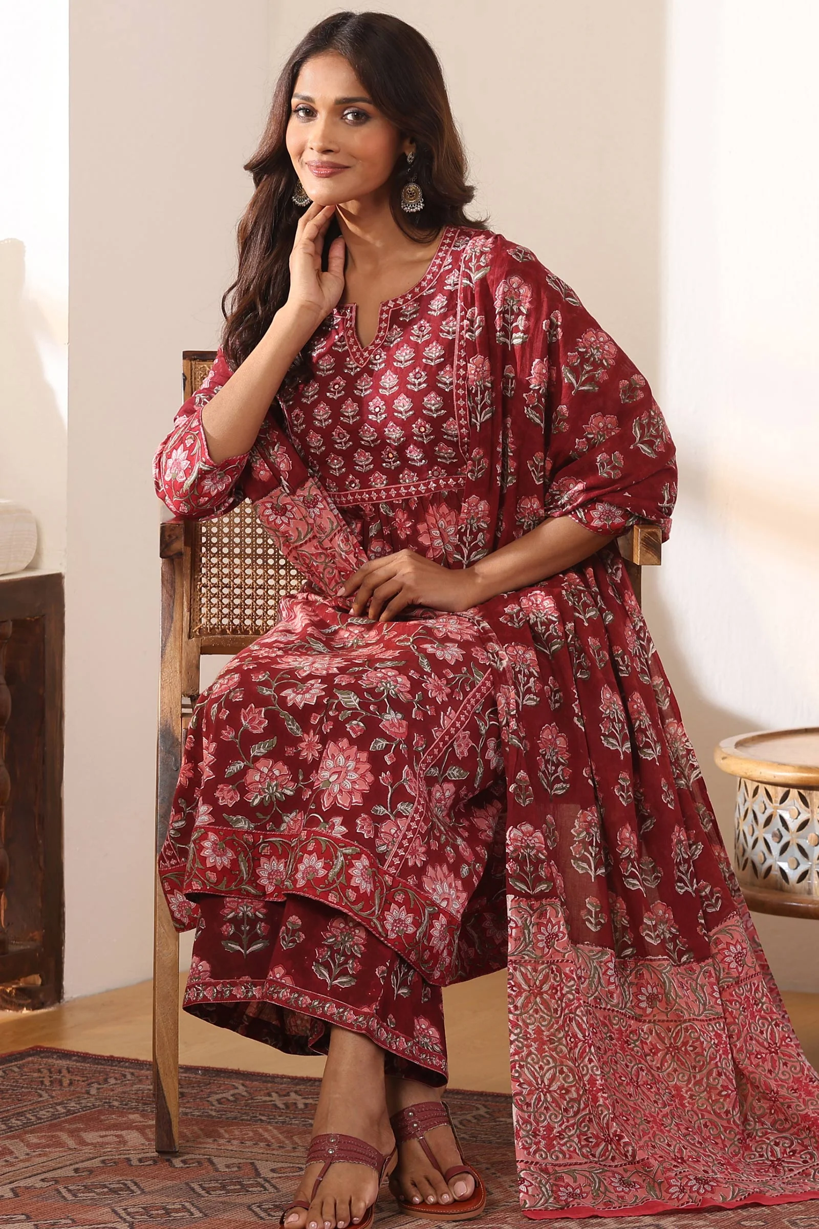 Gulbarg Nida Sanganeri Kurta - Image 7
