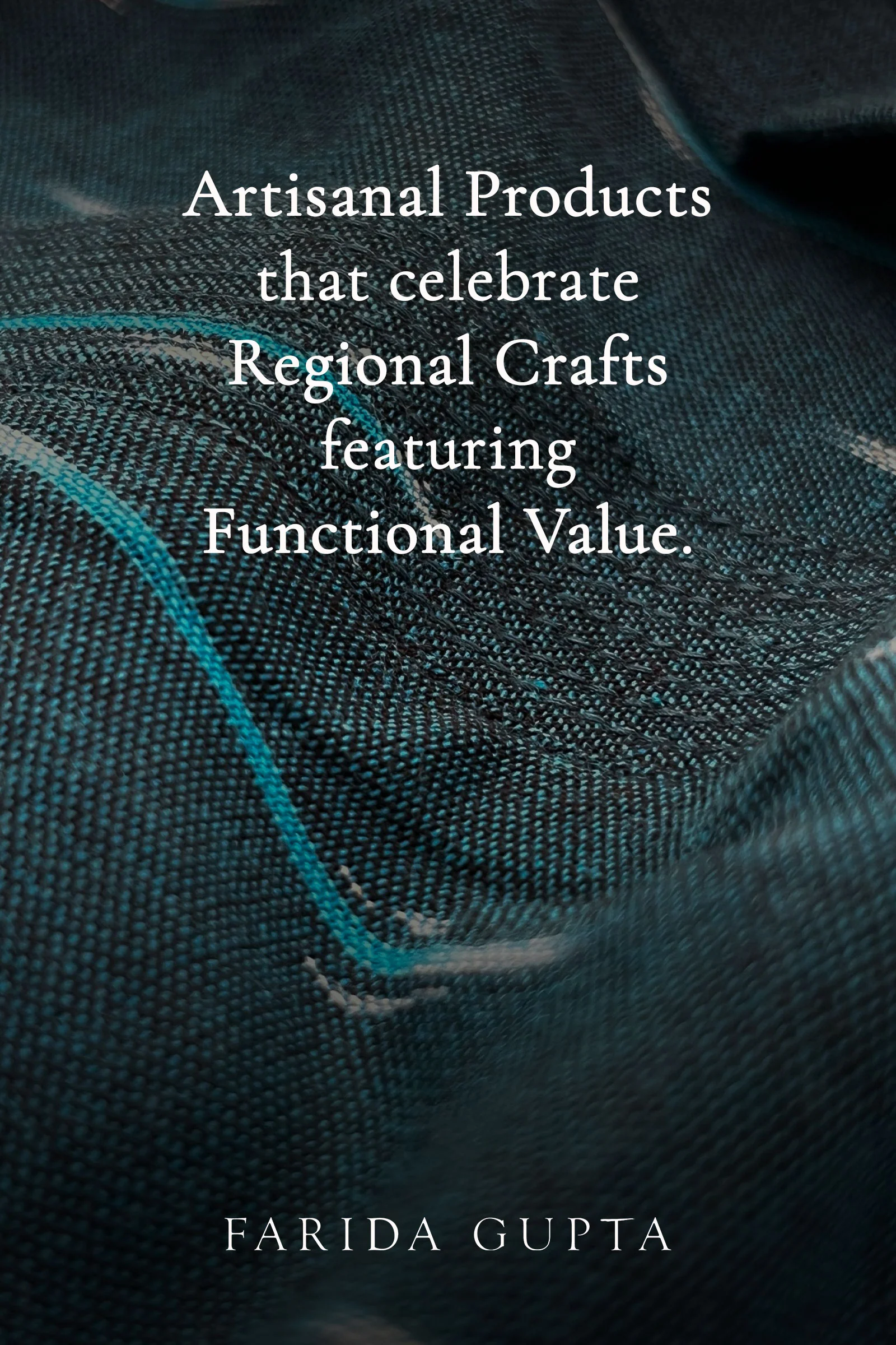 Gulbarg Rumaisa Blue Ikat Kurta - Image 8