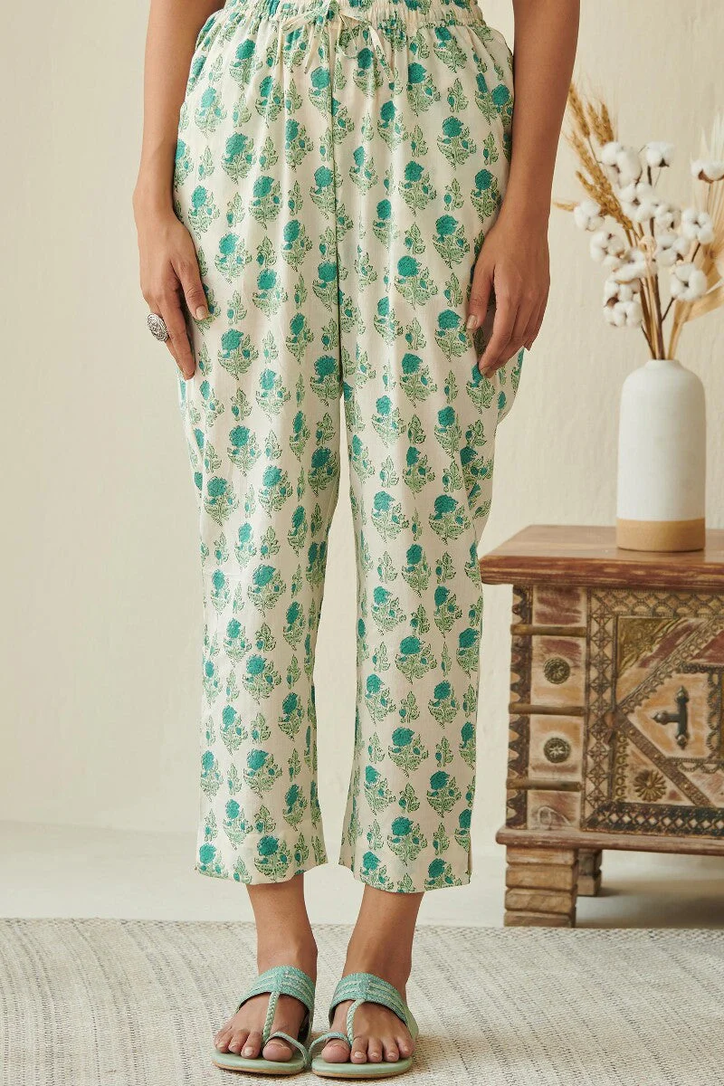 Gulbarg Rumeha Sanganeri Narrow Pants