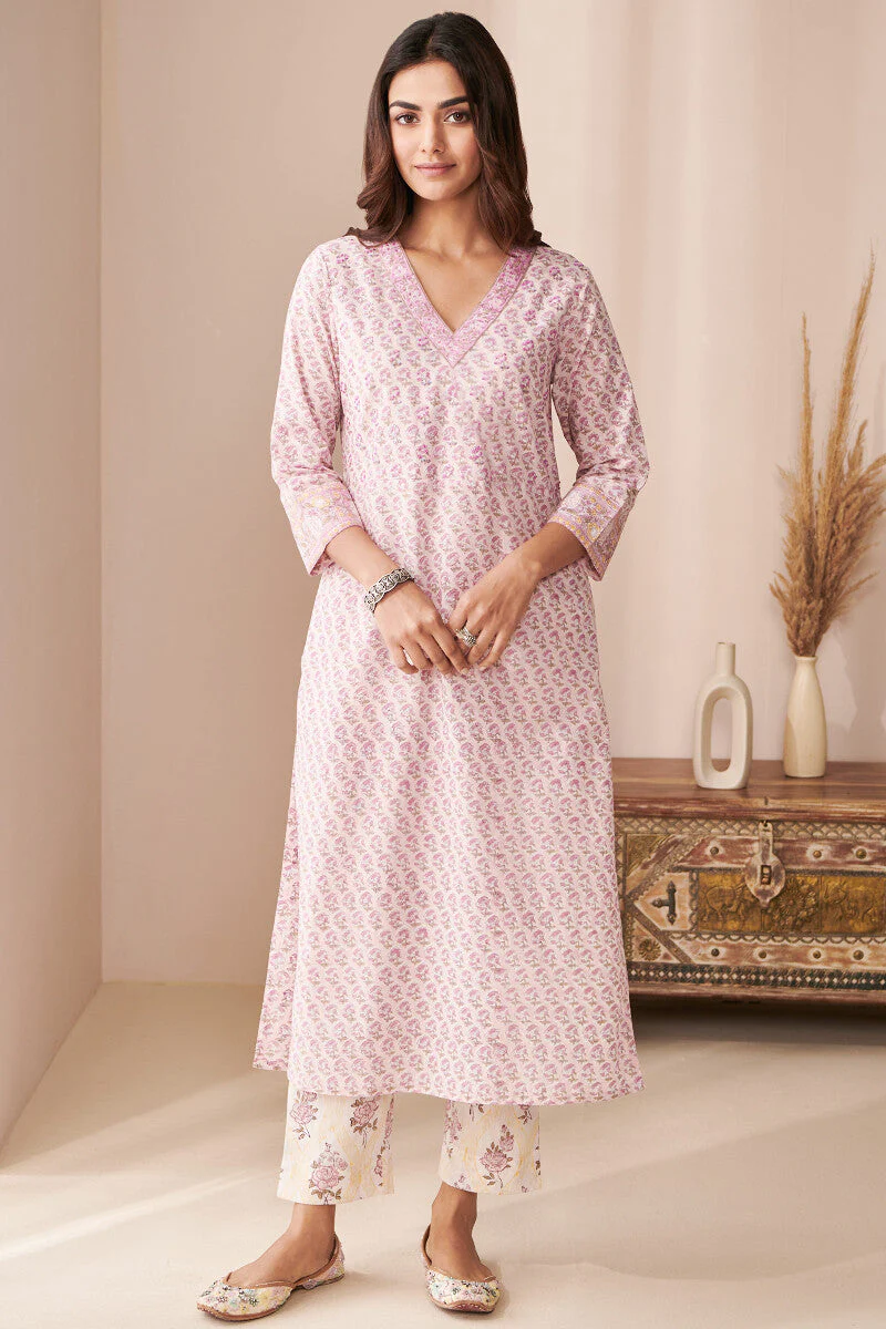Gulbarg Zahira Sanganeri Kurta - Image 2