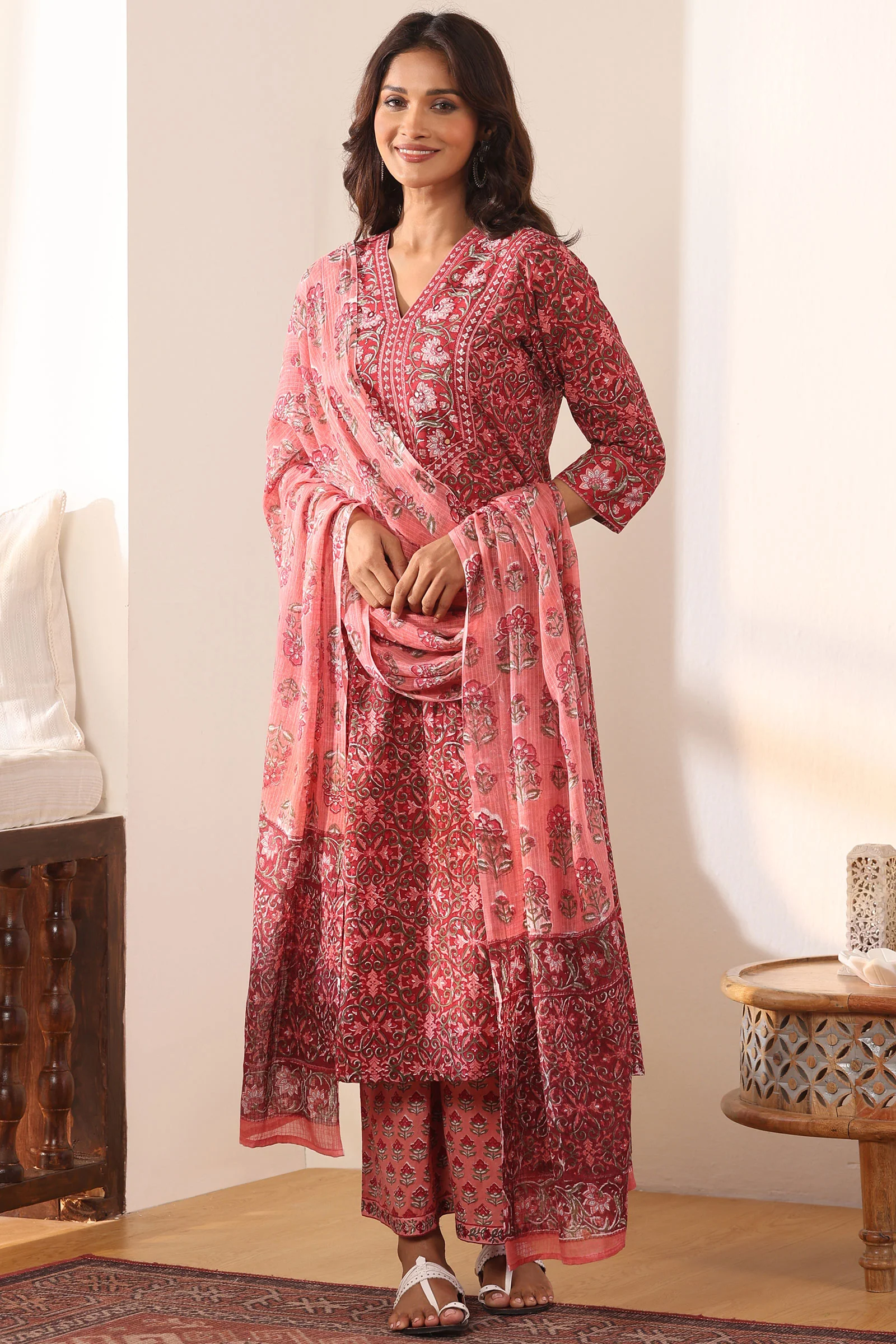 Gulbarg Zehna Sanganeri Kurta - Image 6