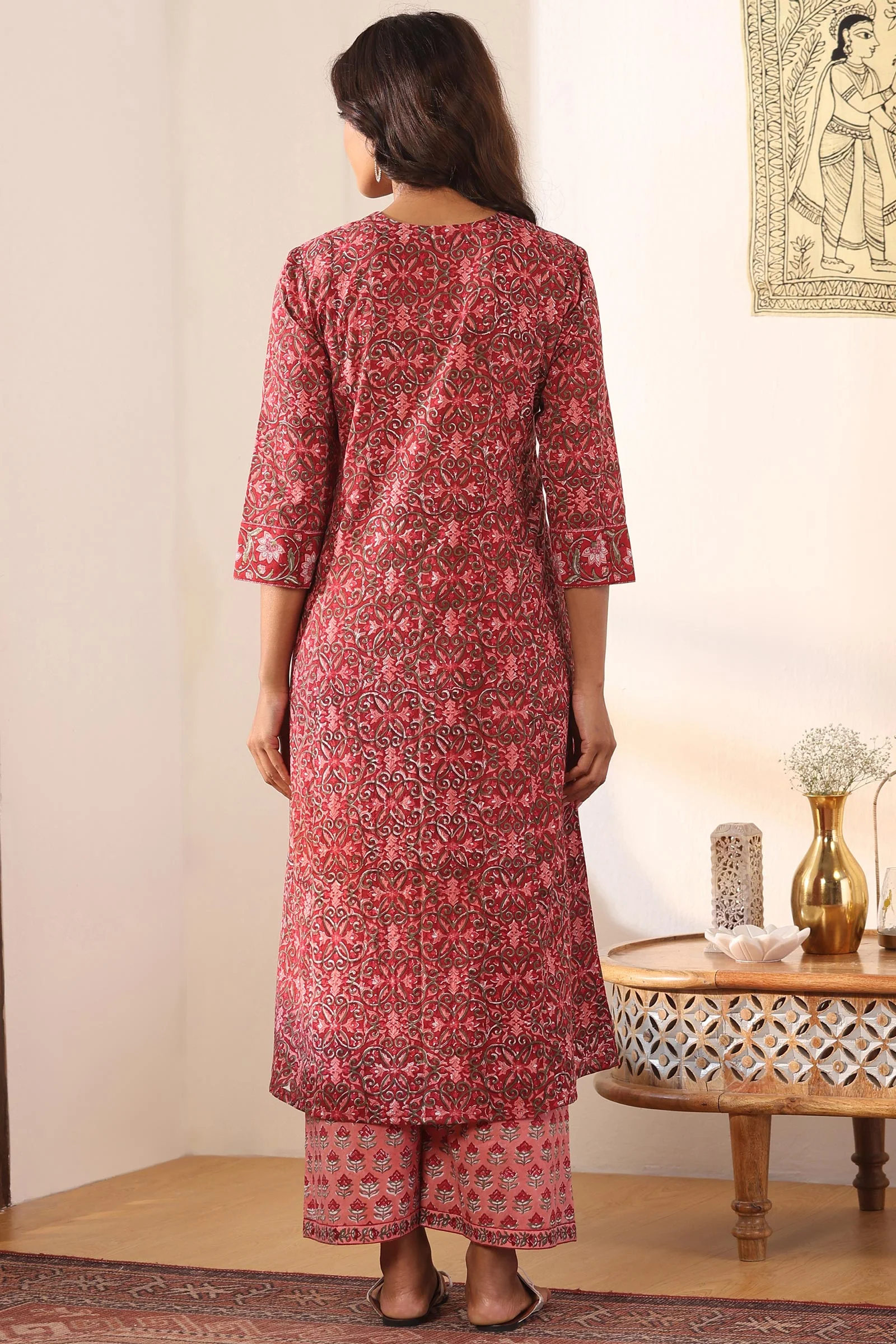 Gulbarg Zehna Sanganeri Kurta - Image 8