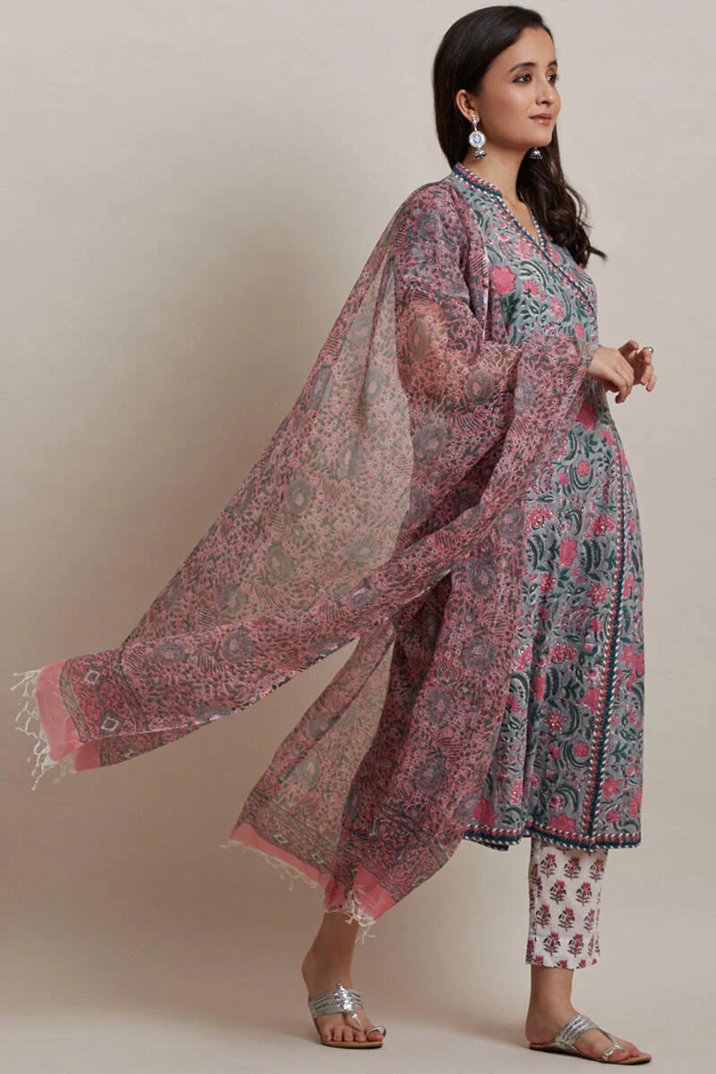 Guldasta Kiara Kota Dupatta - Image 2