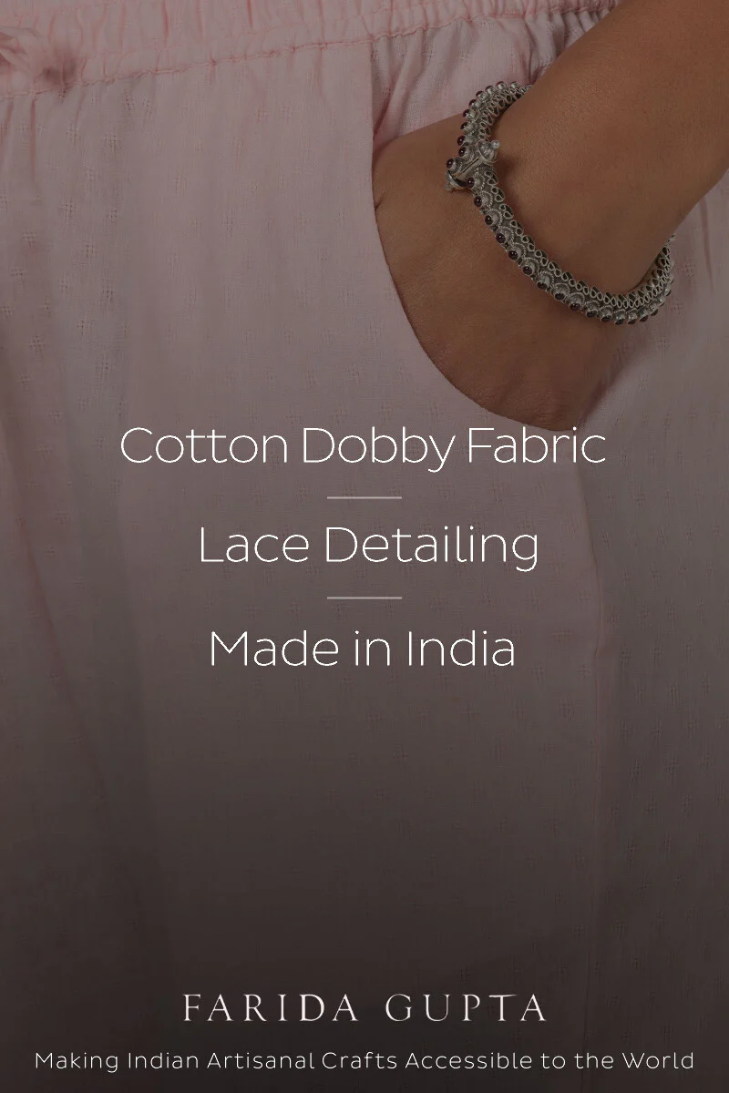 Gulnaz Kiara Dobby Narrow Pants - Image 6