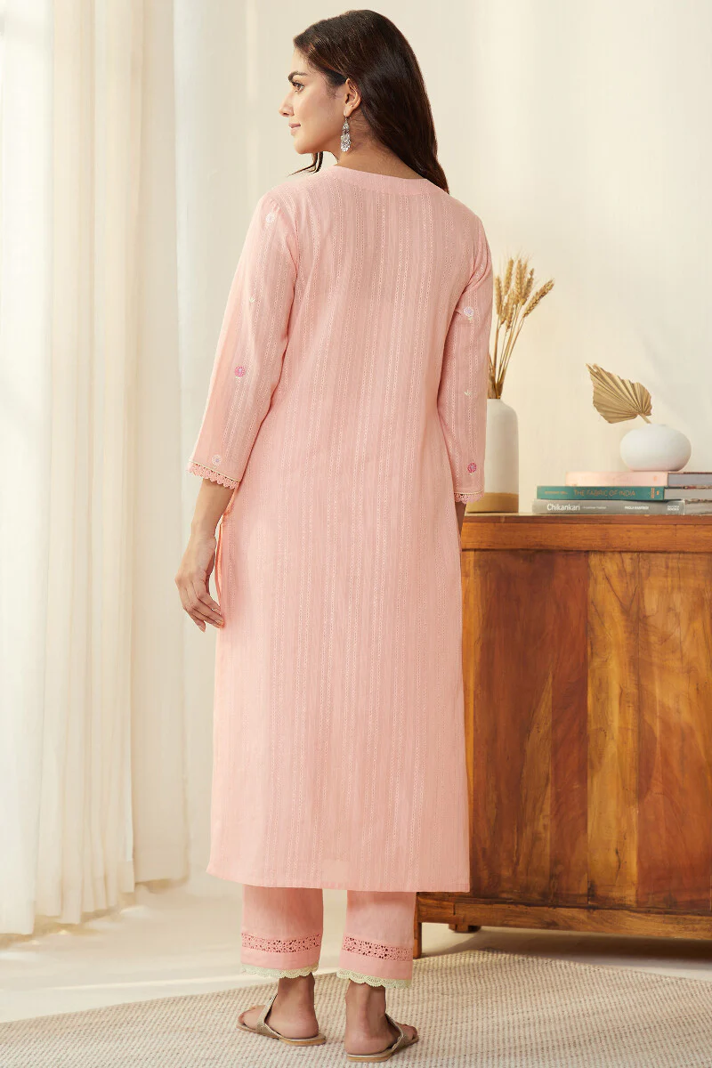 Gulnaz Ruhani Dobby Kurta - Image 8