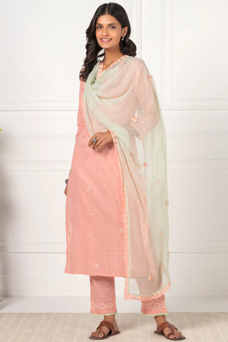 Gulnaz Ruhani Dobby Narrow Pants - Image 3