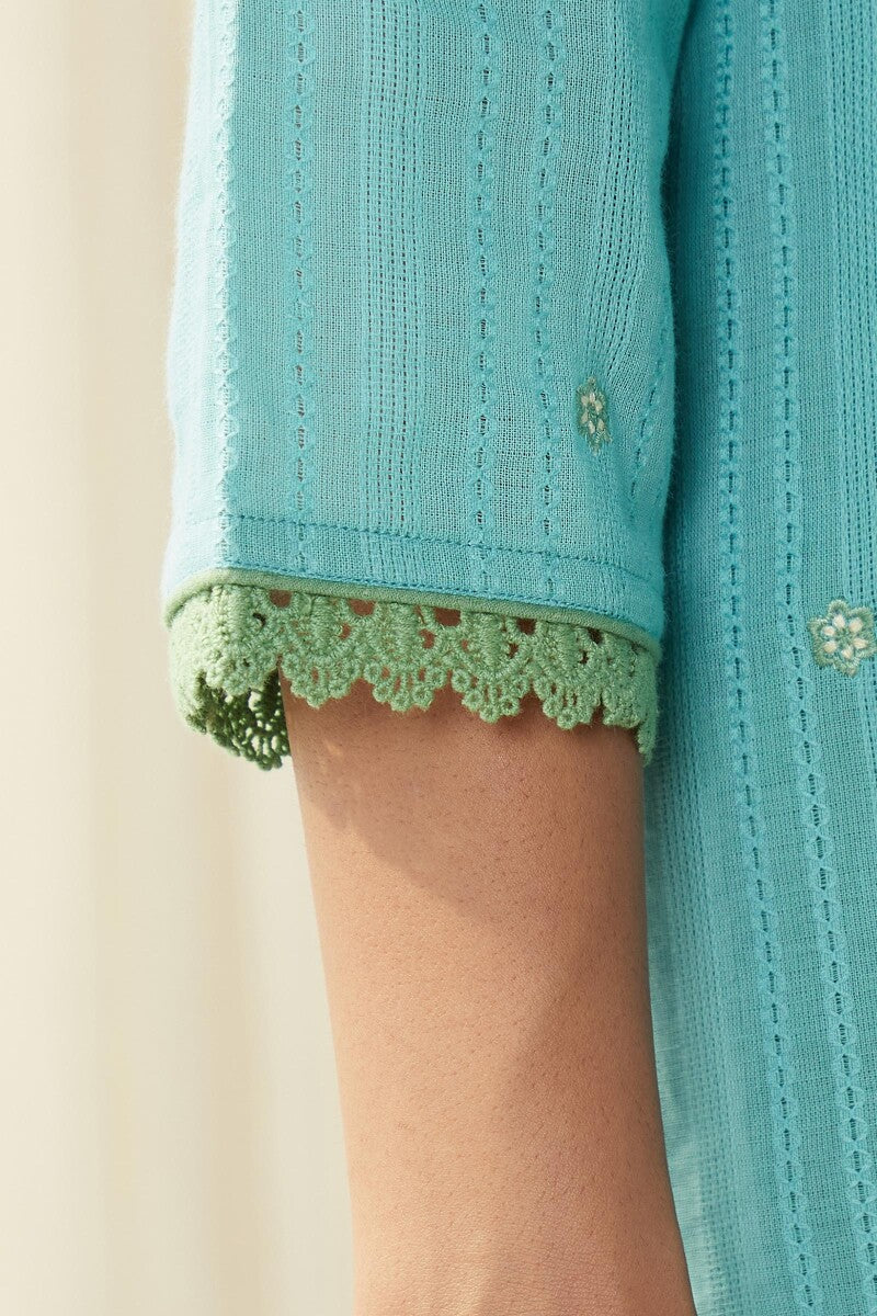 Gulnaz Seher Dobby Kurta - Image 6