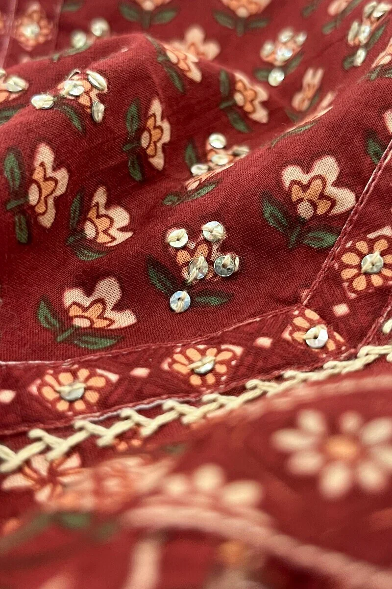 Surplus: Gulraiz Bahar Sanganeri Kurta - Image 2