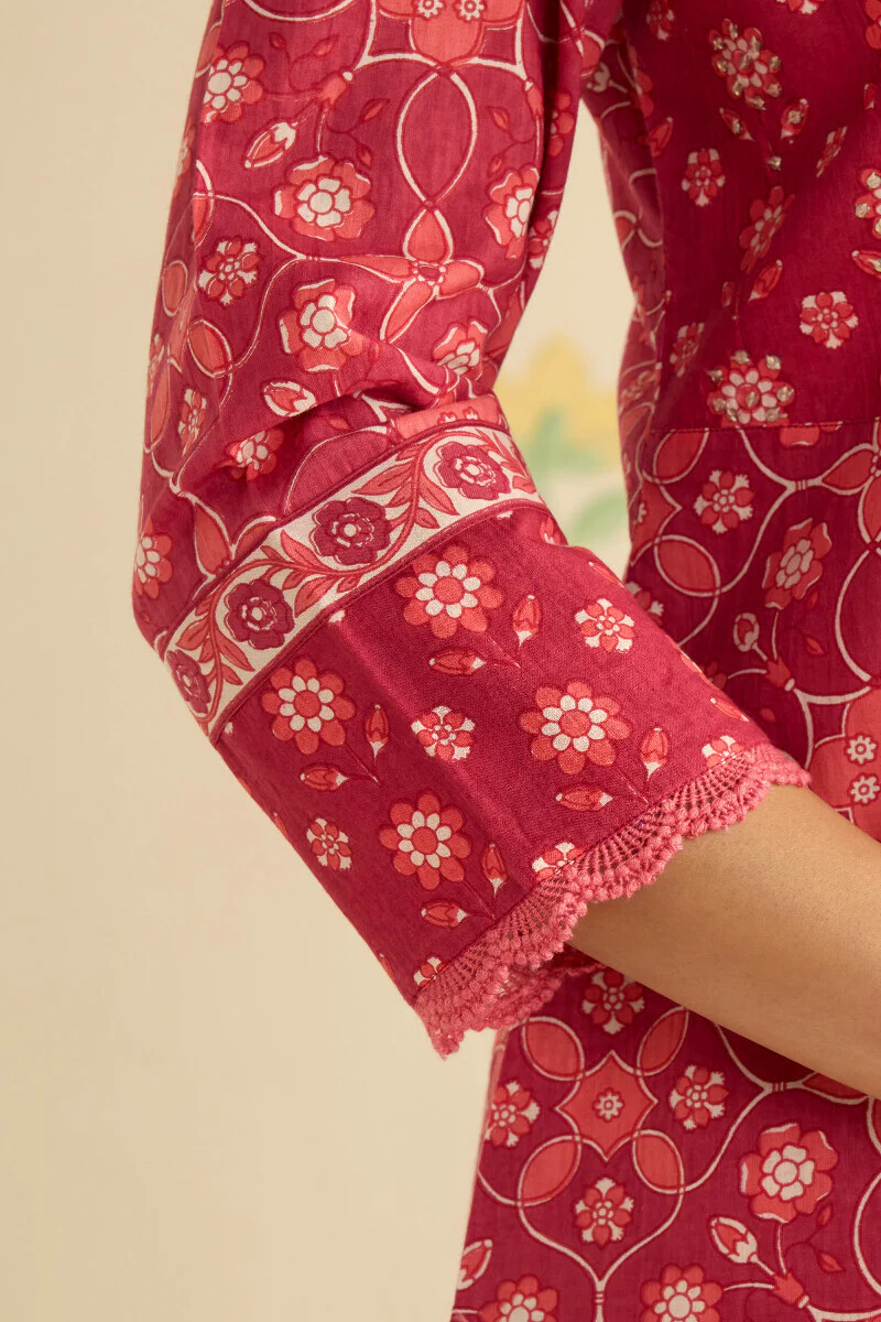 Gulraiz Fahima Sanganeri Kurta - Image 6