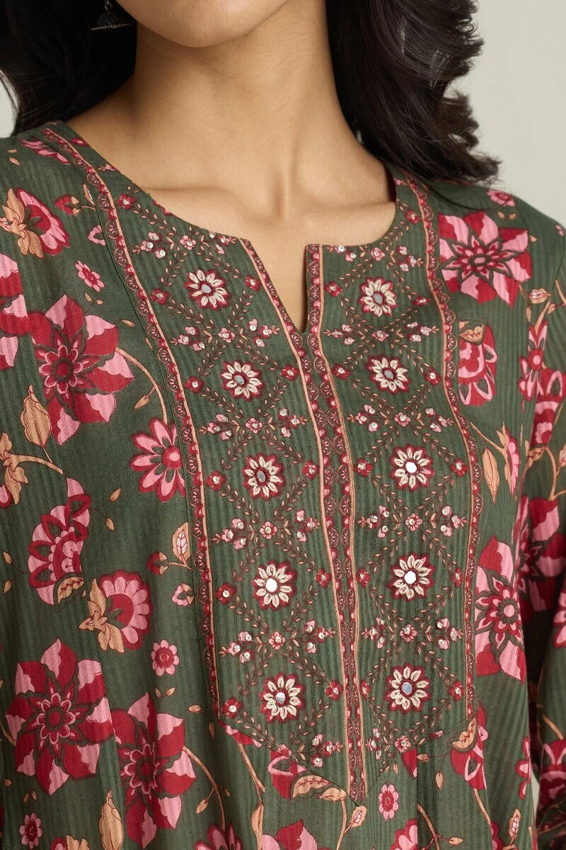 Gulraiz Falak Sanganeri Kurta - Image 4