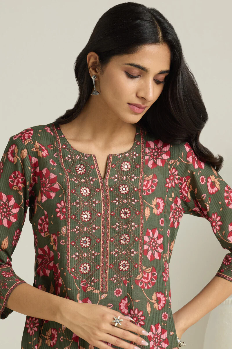 Gulraiz Falak Sanganeri Kurta - Image 5