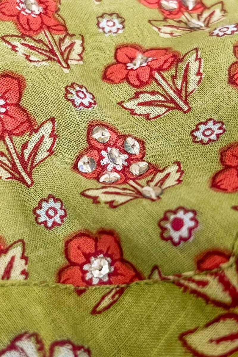 Surplus: Gulraiz Farah Sanganeri Kurta - Image 2