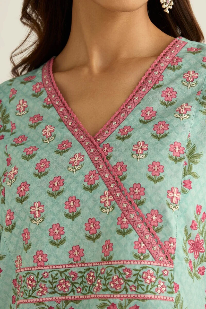Gulraiz Farah Sanganeri Kurta - Image 4