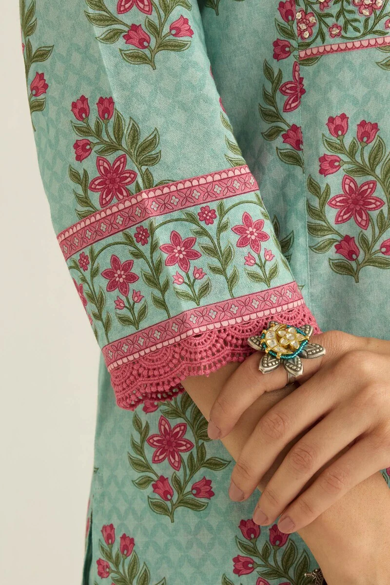 Gulraiz Farah Sanganeri Kurta - Image 6