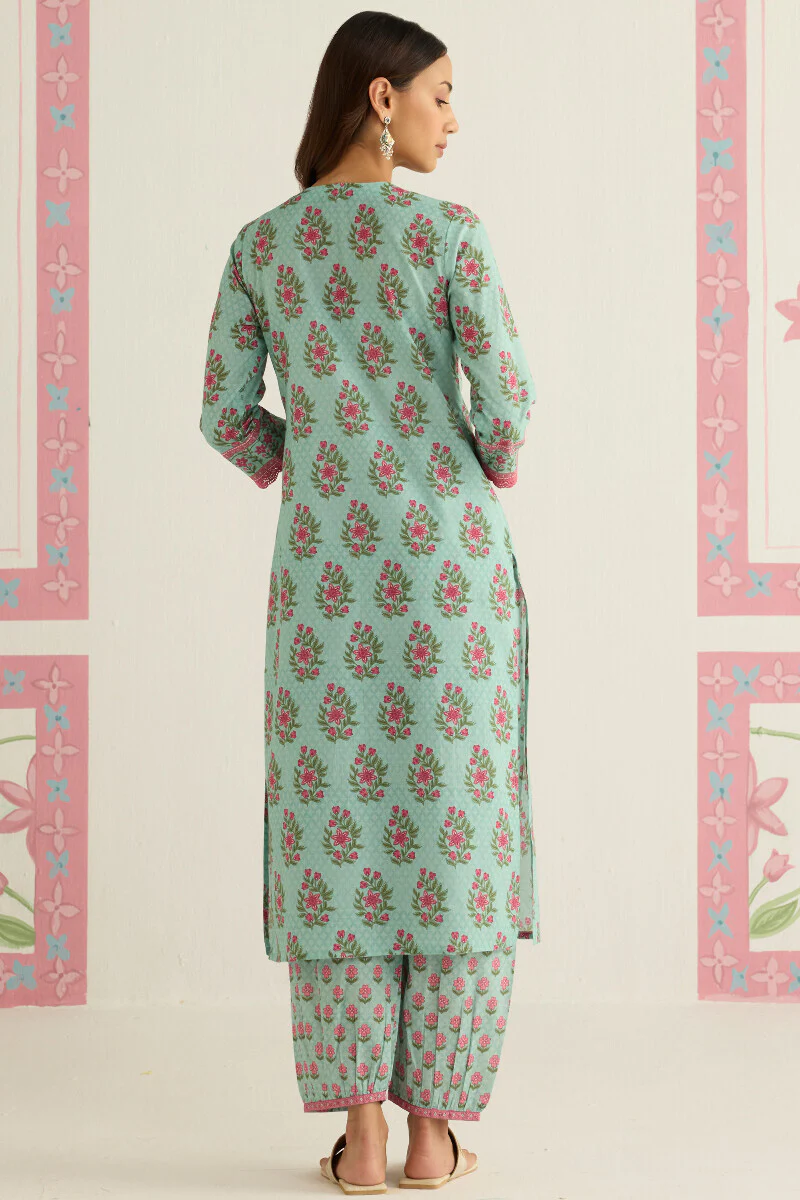 Gulraiz Farah Sanganeri Kurta - Image 9