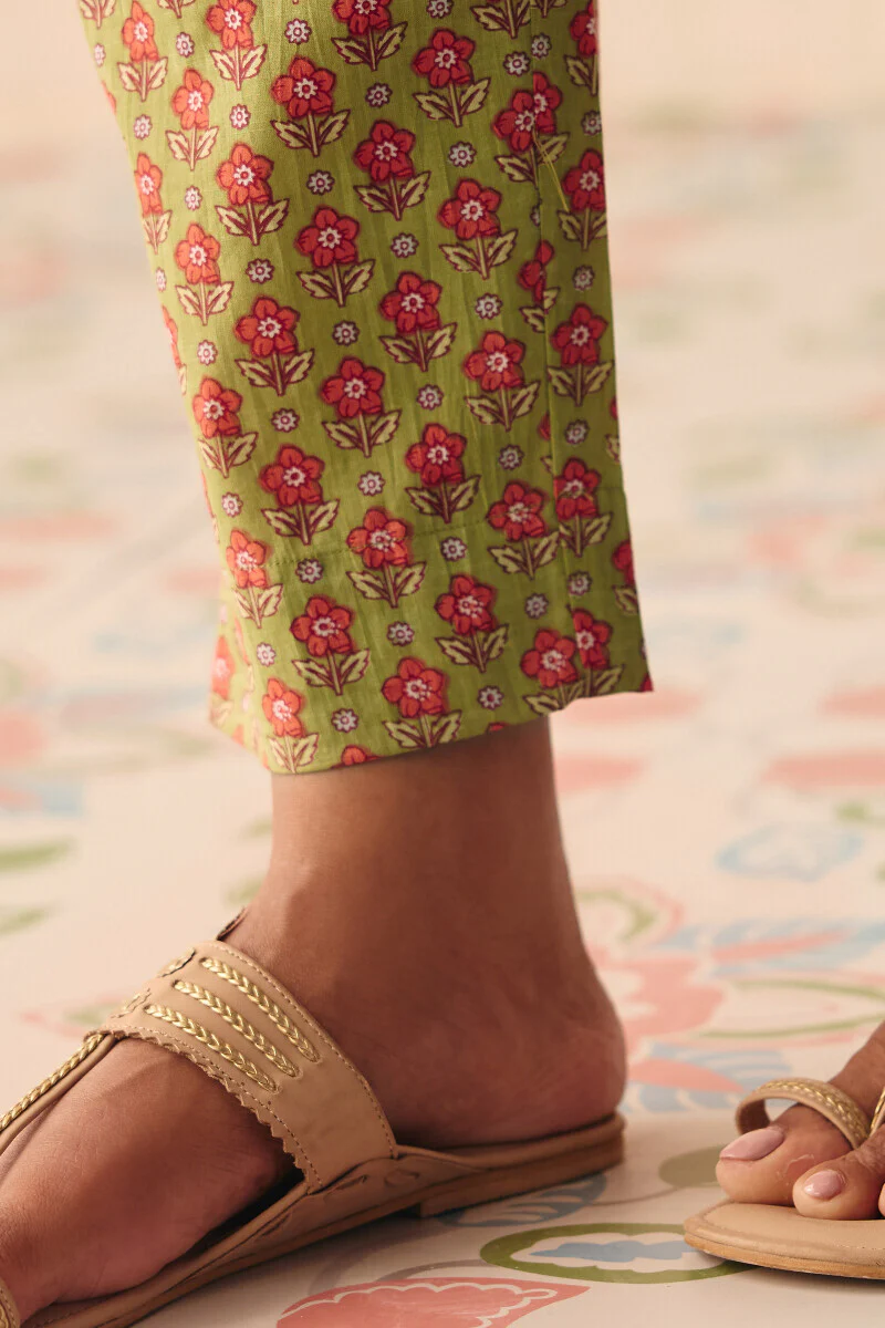 Gulraiz Farah Sanganeri Narrow Pants - Image 2