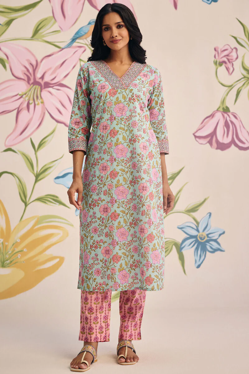 Gulraiz Kainat Sanganeri Kurta - Image 2