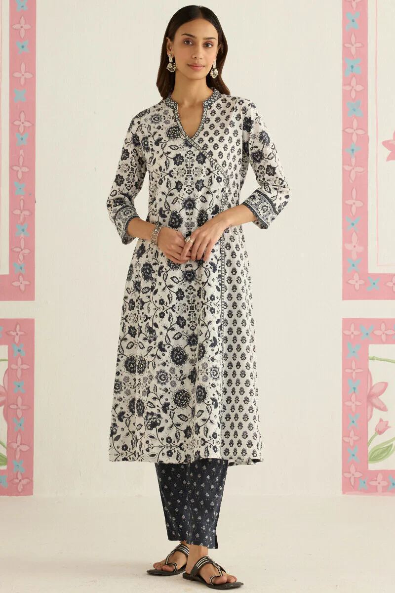 Surplus: Gulraiz Mahi Sanganeri Kurta - Image 2