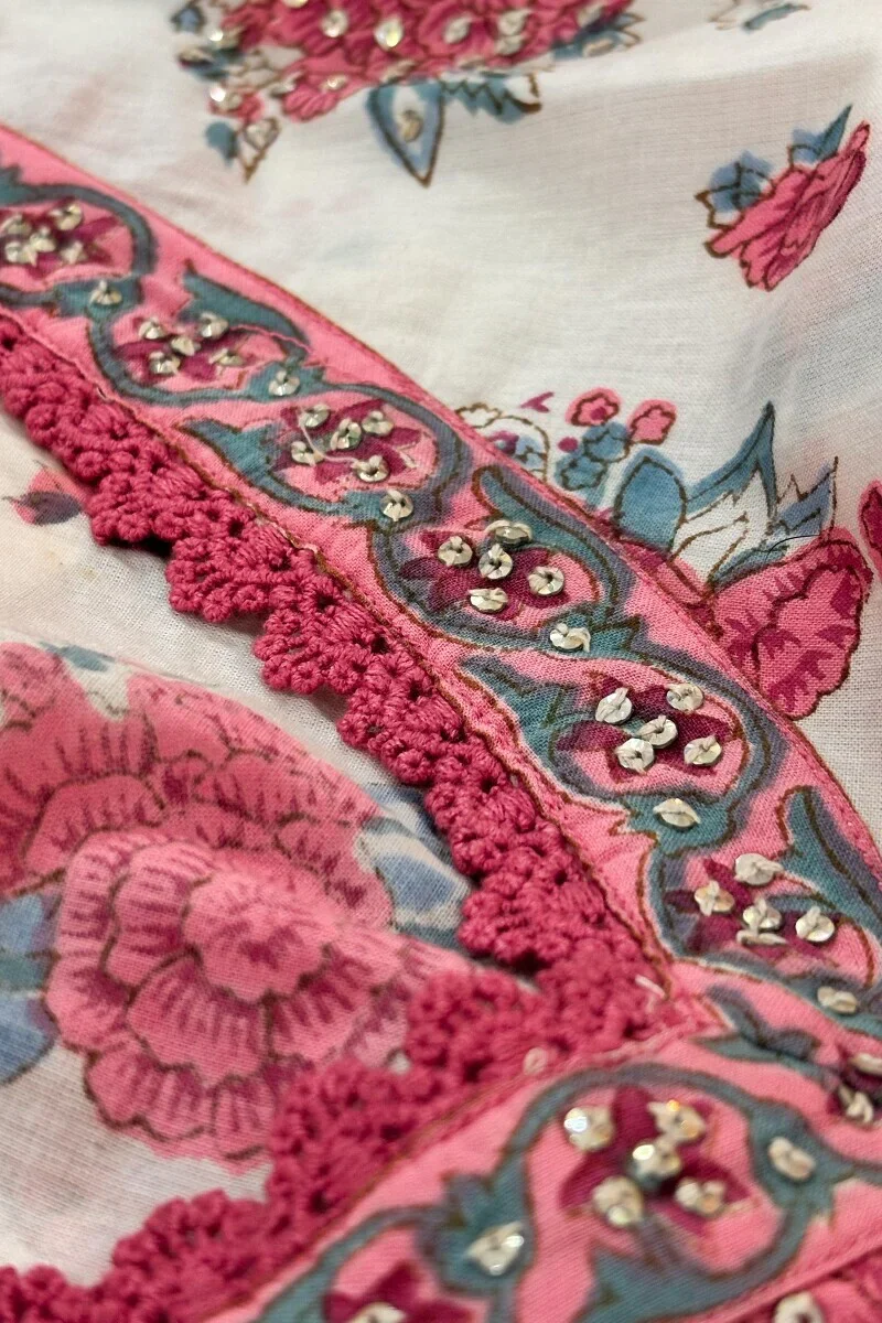Surplus: Gulraiz Mirza Sanganeri Kurta - Image 3