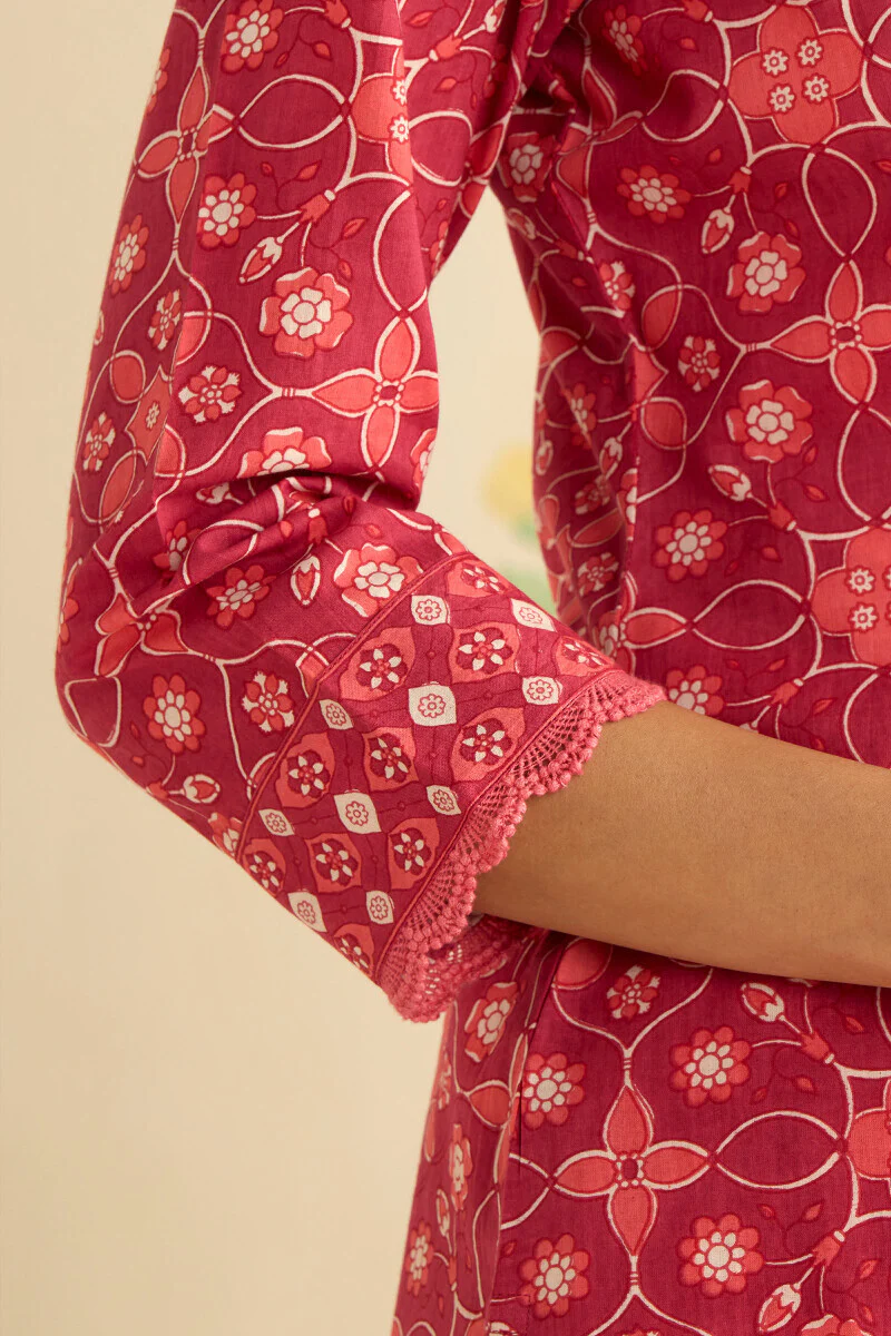 Gulraiz Nahida Sanganeri Kurta - Image 6