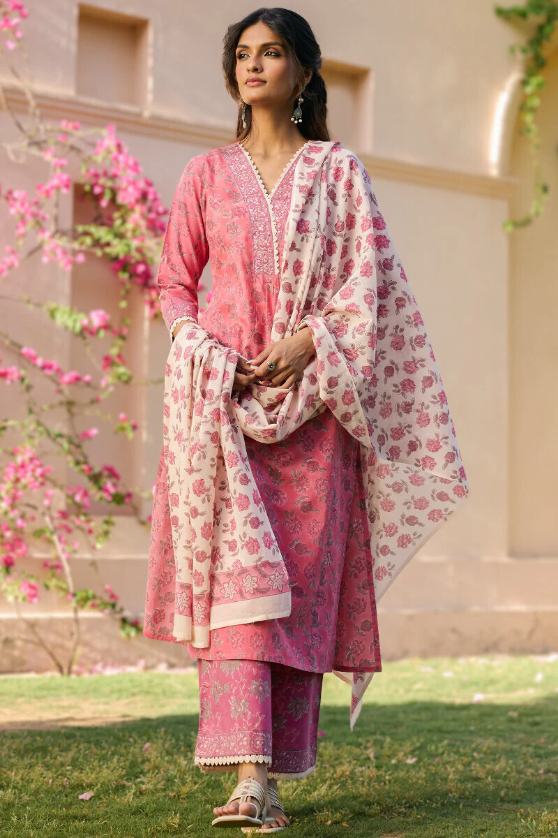 Gulraiz Nazneen Sanganeri Kurta - Image 3