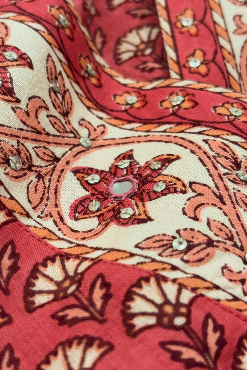 Gulraiz Niharika Sanganeri Kurta - Image 3
