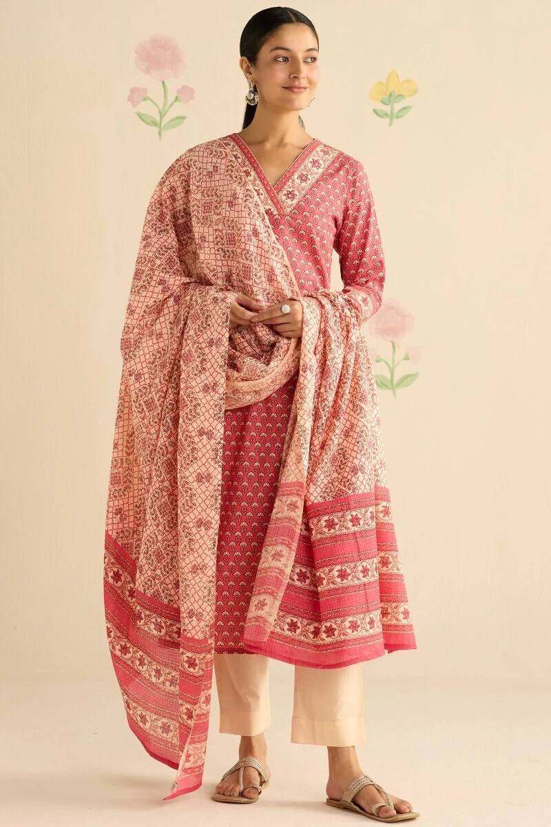 Gulraiz Niharika Sanganeri Kurta - Image 4