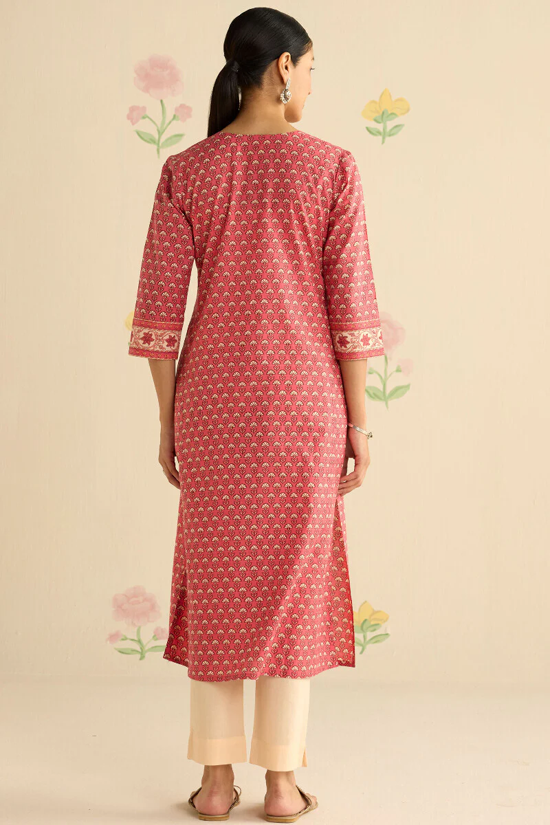 Gulraiz Niharika Sanganeri Kurta - Image 7