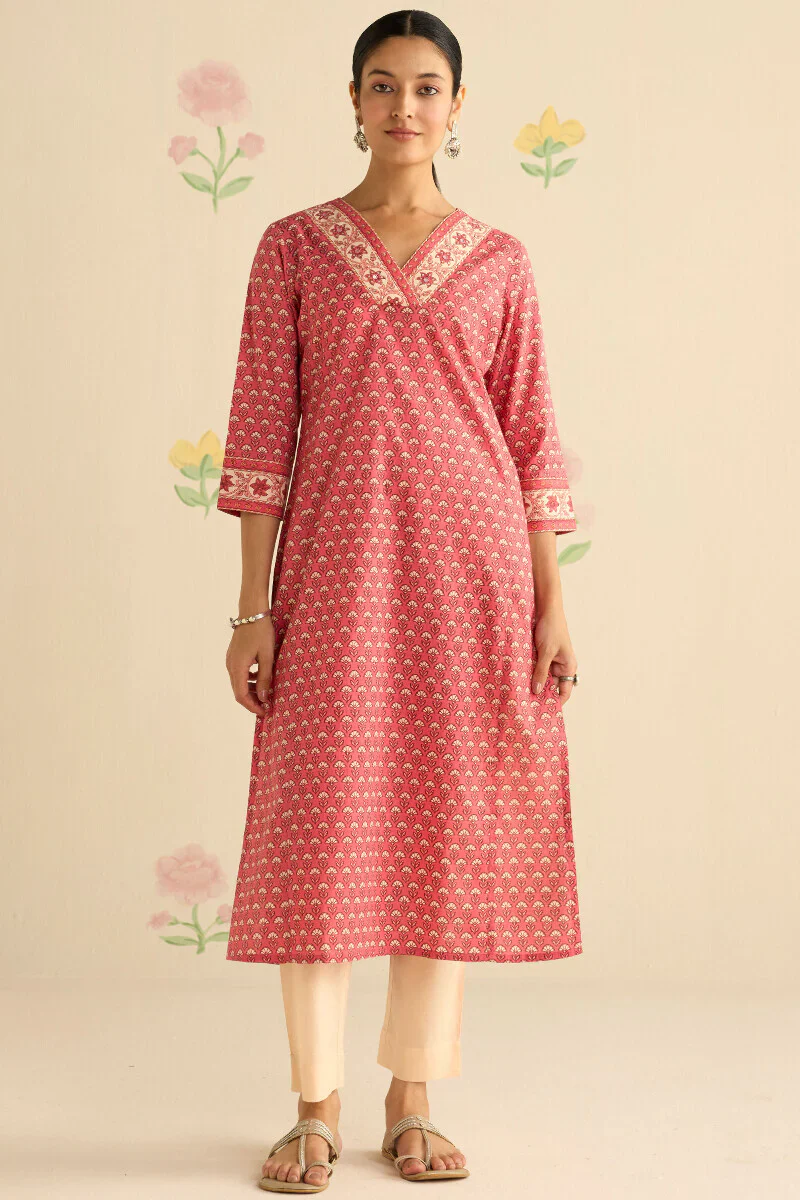 Surplus: Gulraiz Niharika Sanganeri Kurta - Image 2