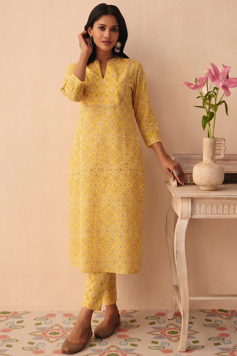 Gulraiz Rehmat Sanganeri Kurta - Image 5
