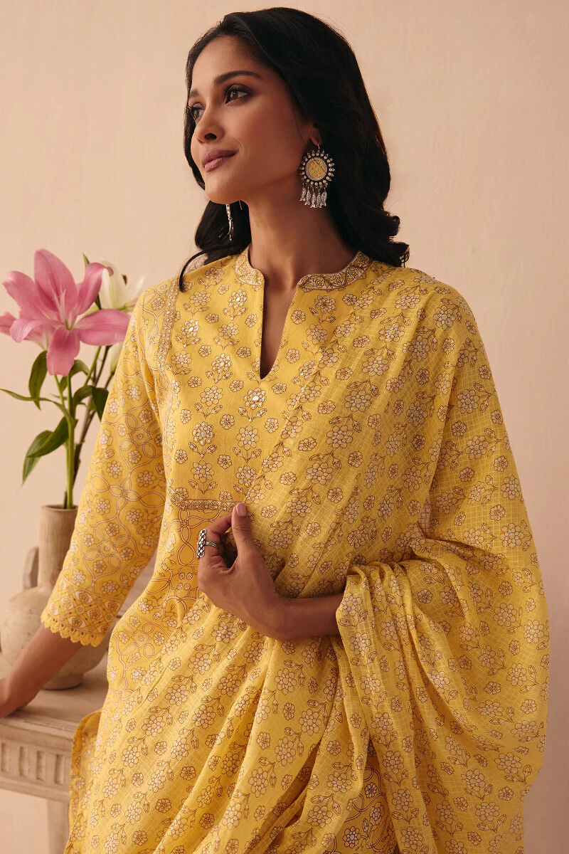 Gulraiz Rehmat Sanganeri Kurta - Image 7