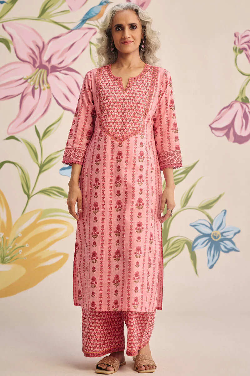 Surplus: Gulraiz Ruhi Sanganeri Kurta - Image 2