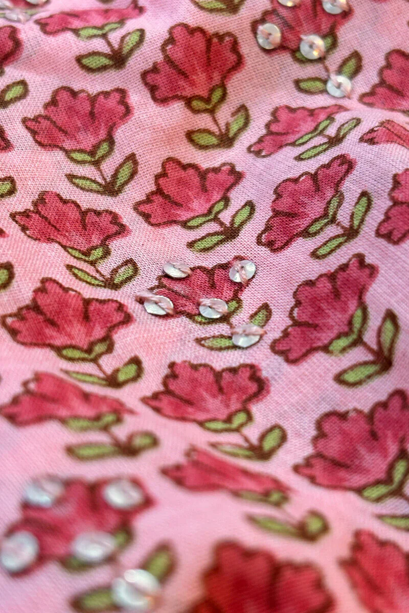 Surplus: Gulraiz Ruhi Sanganeri Kurta - Image 3