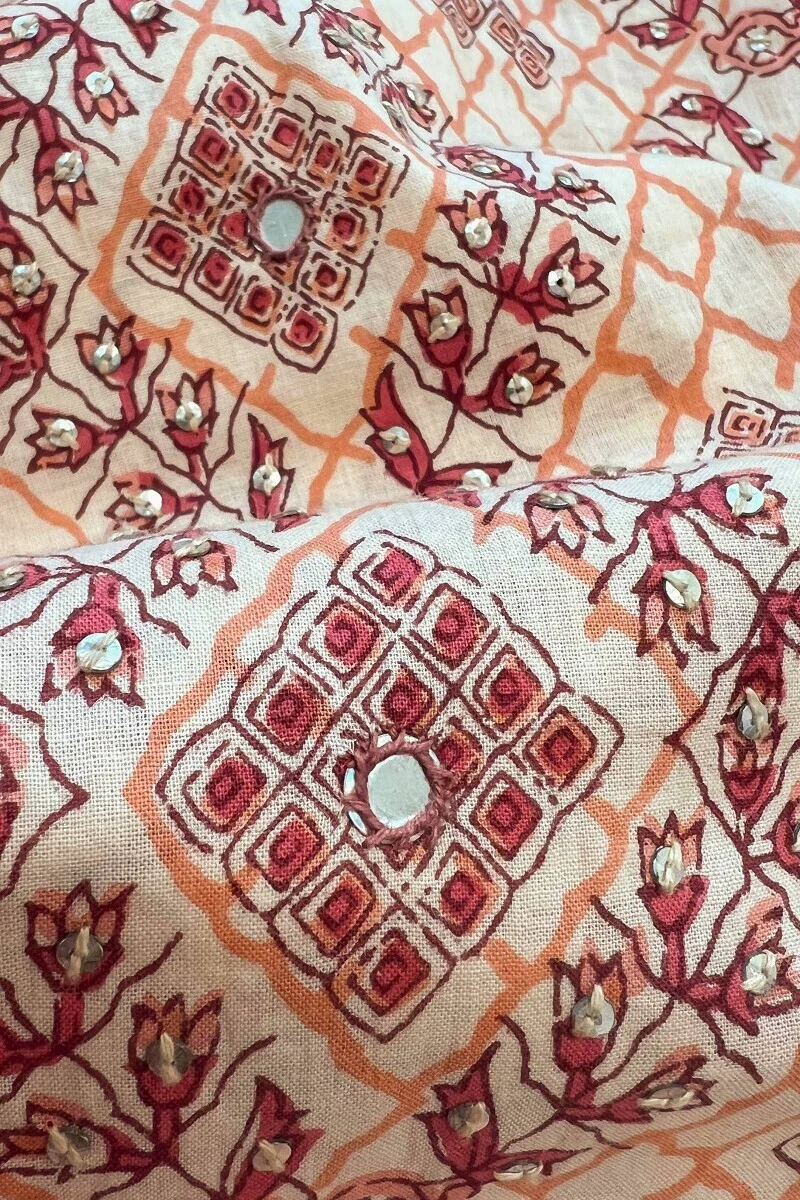 Gulraiz Sahiba Sanganeri Kurta - Image 3