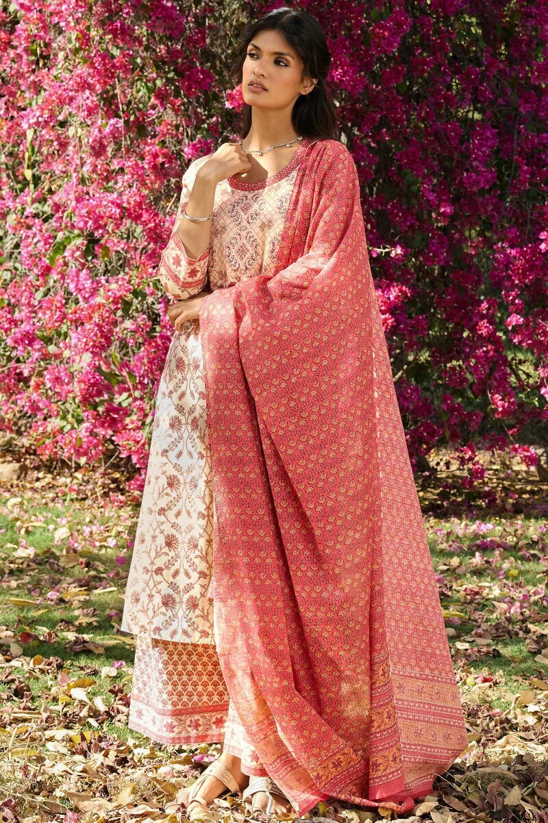 Gulraiz Sahiba Sanganeri Kurta - Image 4
