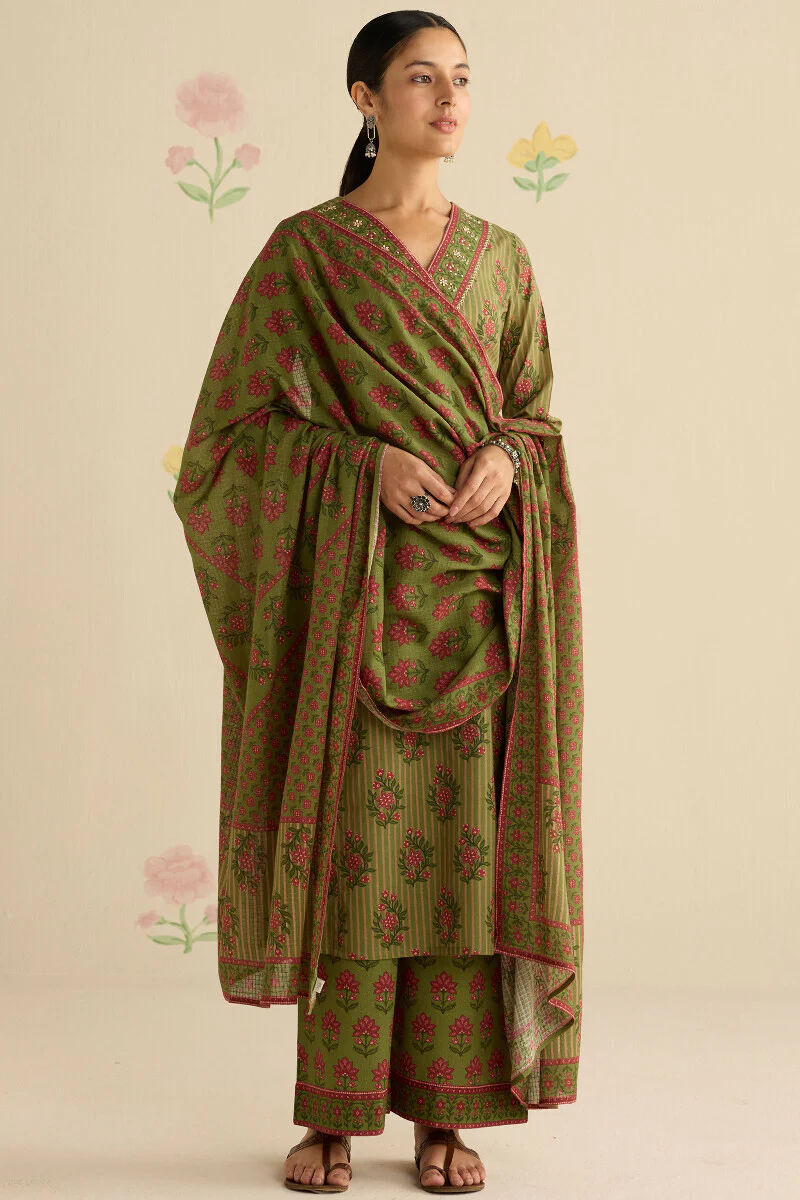 Gulraiz Saira Sanganeri Kurta - Image 4