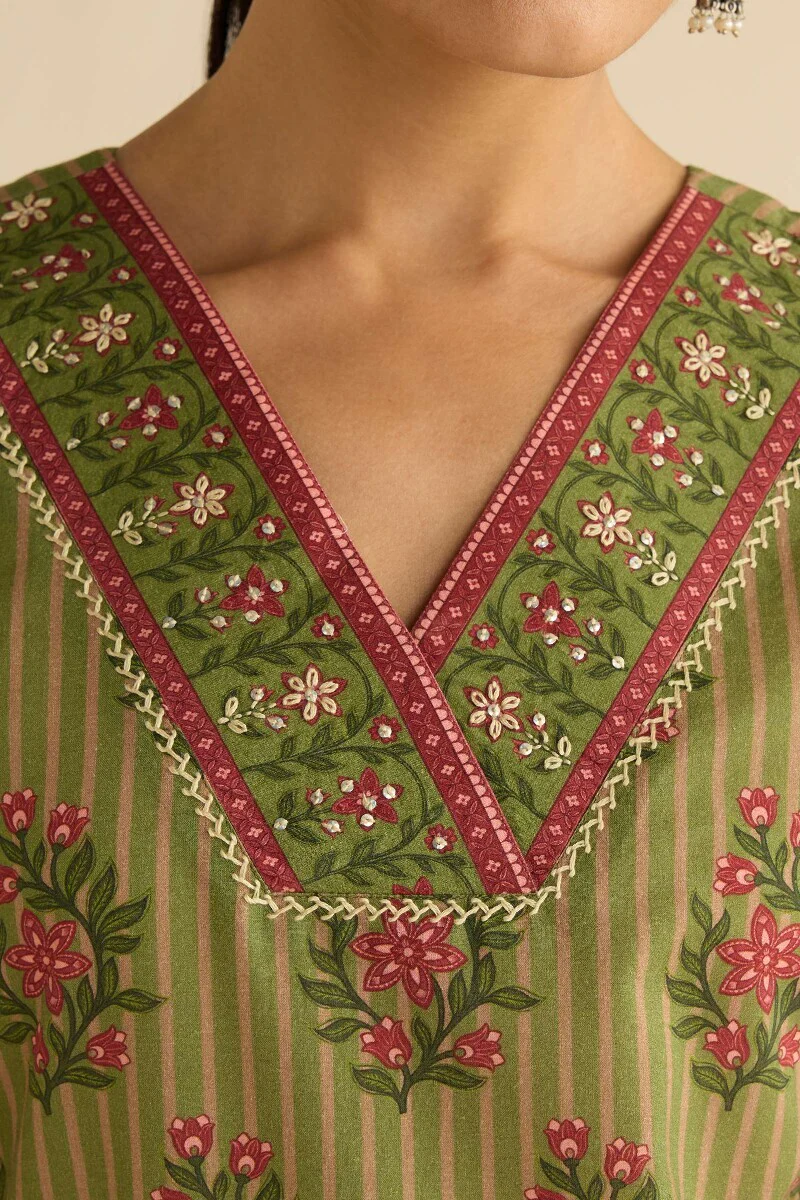 Gulraiz Saira Sanganeri Kurta - Image 5