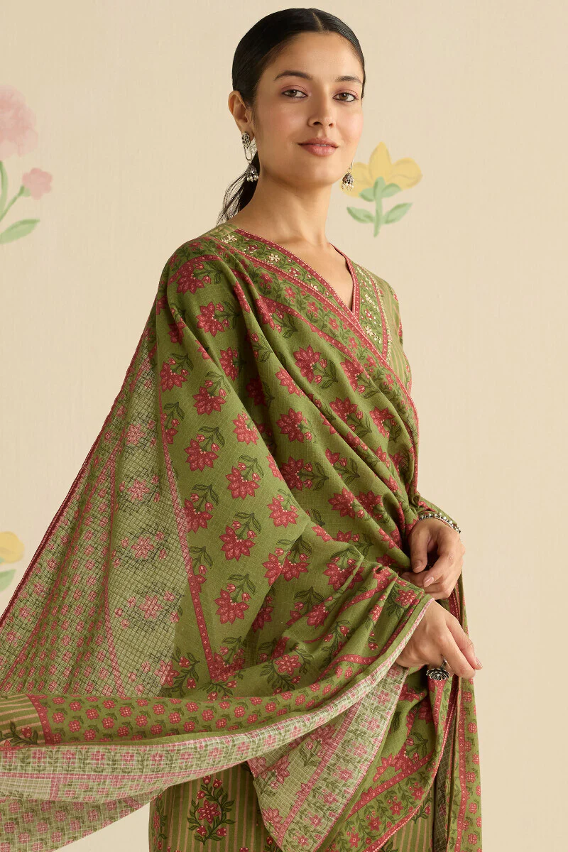 Gulraiz Saira Sanganeri Kurta - Image 7
