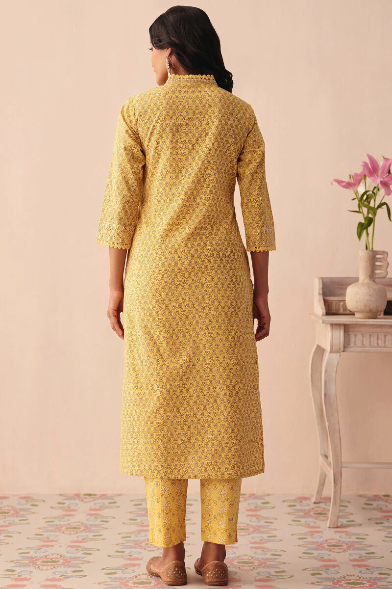 Gulraiz Saisha Sanganeri Kurta - Image 8