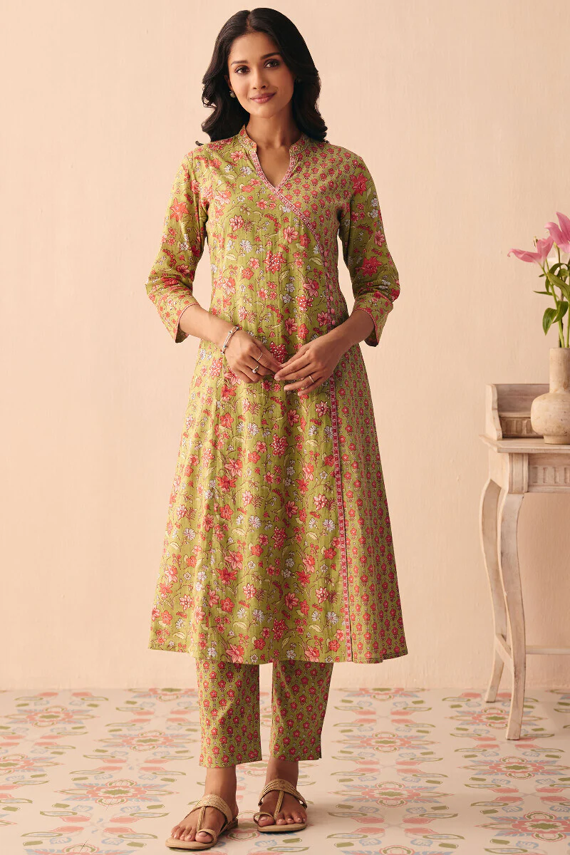 Gulraiz Sameera Sanganeri Kurta - Image 5