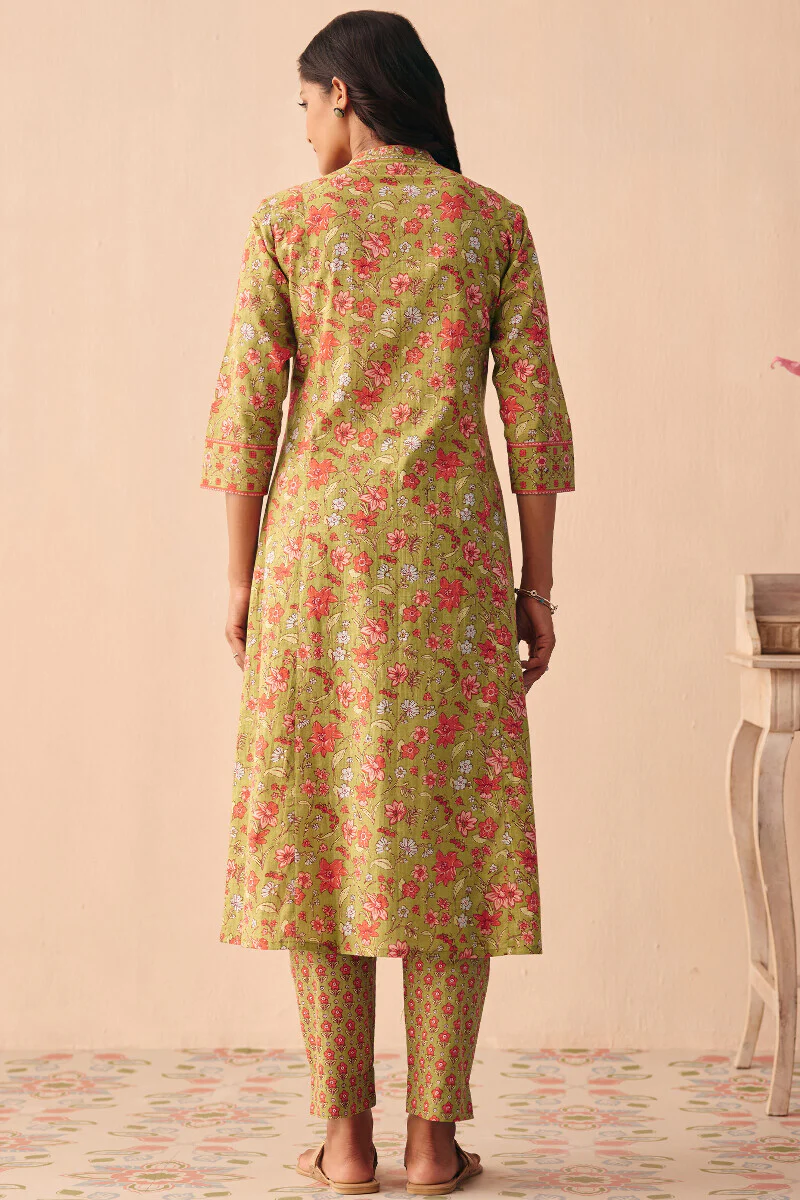 Gulraiz Sameera Sanganeri Kurta - Image 8