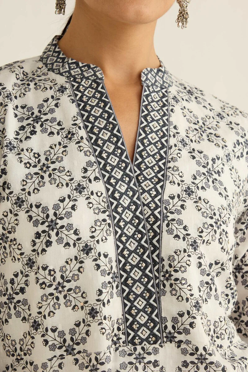 Gulraiz Seerat Sanganeri Kurta - Image 4