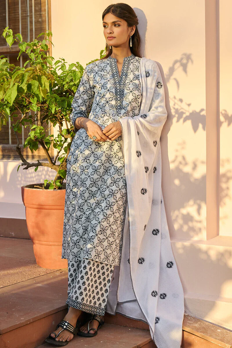 Surplus: Gulraiz Seerat Sanganeri Kurta - Image 3