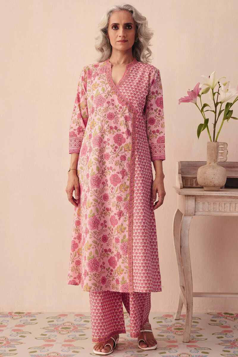 Gulraiz Sureena Sanganeri Kurta - Image 2